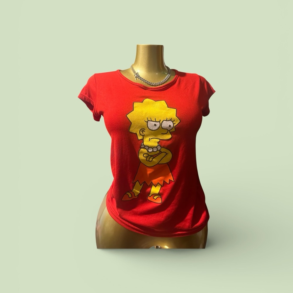 Red Graphic Short Sleeve Tee